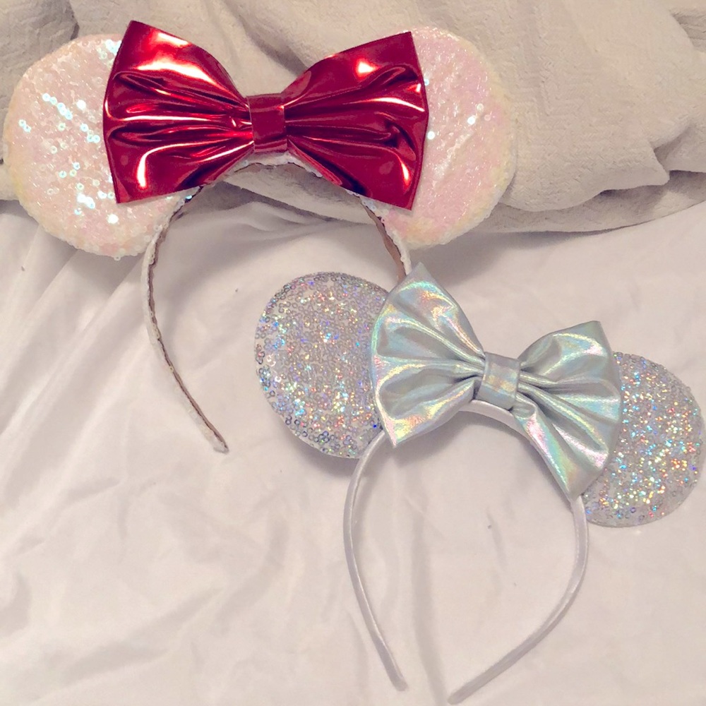 Sequin Disney ears